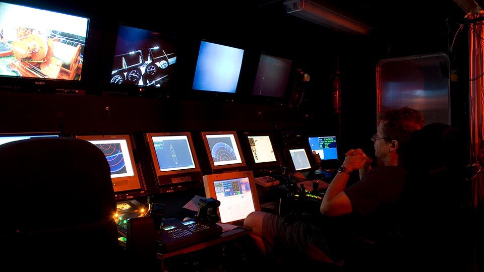 ROV control room